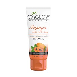 Oxyglow Golden Glow Papaya Anti Pollution Face Wash, 100ml