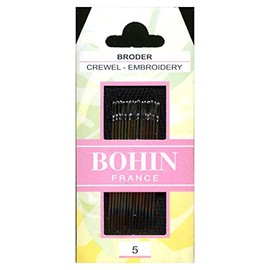 Bohin France Crewel Embroidery Needles Sizes 5
