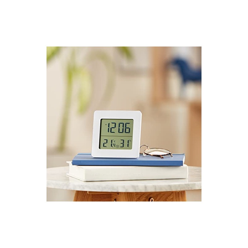 TFA Dostmann Digital Thermo-Hygrometer TFA 30,5038,54 Silver room climate control