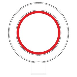 Condensation Collector Condensation Separator Diameter 100 mm White