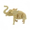 SHIDOW Elephant 3D Wooden Puzzle, 3D Puzzle Craft Kit, Brain