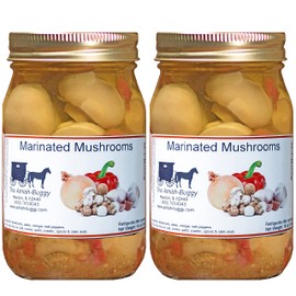Pickled Vegetables - Two jars (Marinated Mushrooms)