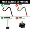 FEED GARDEN 31 Inch Heavy Duty Deck Hook, Non-Slip Clamp,