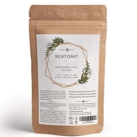 Nordic Pure Bentonite Powder 500-2000g Mineral Earth/Alumina | Premium Quality 95% Montmorillonite | Extra Fine, 500g