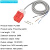 Youmile 2pcs PL-05NDC10-30V Inductive Proximity Sensor 200mA5mm NPNNO Detection Switch