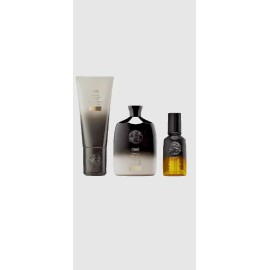 Oribe Gold Lust Set Shampoo 8.5oz Conditioner 6.8oz Hair Oil 1.7oz