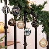 Christmas Baubles Christmas Tree Decoration Set, 30 Pieces, Black Gold