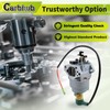 Carbhub Carburetor for Powerland PG3D10000E PD10000E PDW210E PD6500E PD3G6500E PD8500E