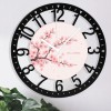25cm Circular Iron Wall Clock with a Desert Mesassheet size: