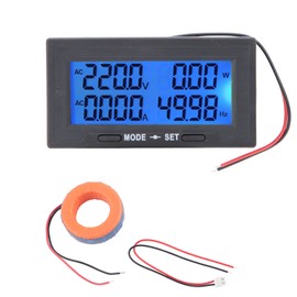 YB5142DM 0-500V Intelligent Digital LCD Display AC Voltage Current Tester Meter (#4)