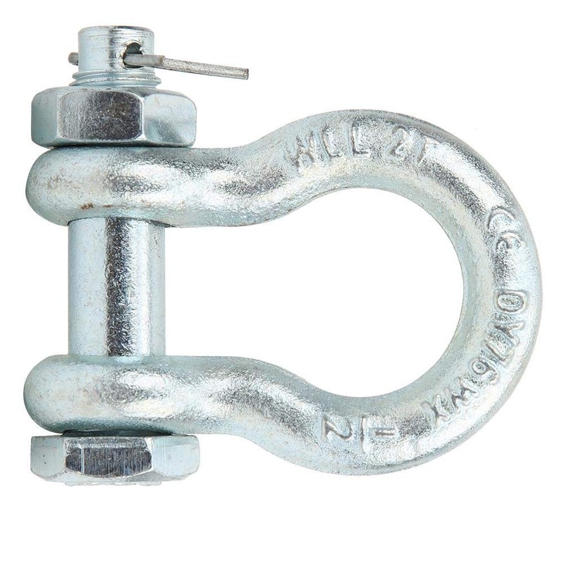 D Ring Anchor Shackle, G2130 Heavy Duty Alloy Steel Galvanized