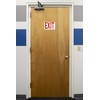 NMC M24R Safety Sign "EXIT" - 10 in. x 7