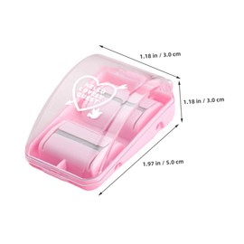 Operitacx 1 Set Gummi Schrottsammler Radiergummis Desktop Spänesammler Radiergummi Späne Kehrmaschine Radiergummi Rasursammler Mini Krümelroller Desktop Radiergummi Krümelsammler