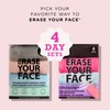 ERASE YOUR FACE Reusable Makeup Remover Cloths - Microfiber Face