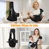 Oblitor Baby Carrier Newborn to Toddler,Adjustable Baby Sling Carrier,Comfortable and