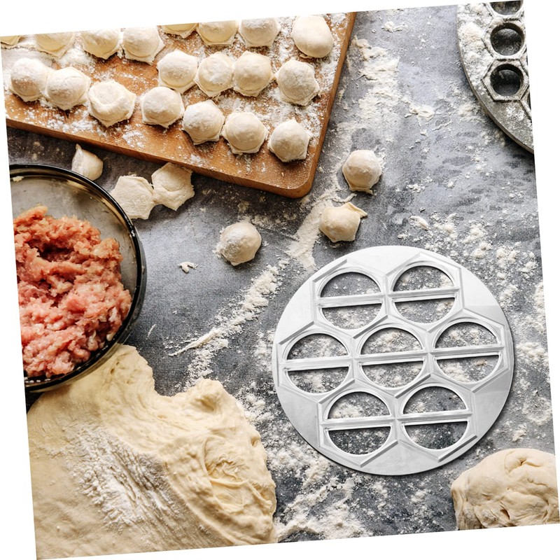 TOVINANNA Aluminium Pelmeni Maker Dumpling Mould Practical Dumpling Maker for