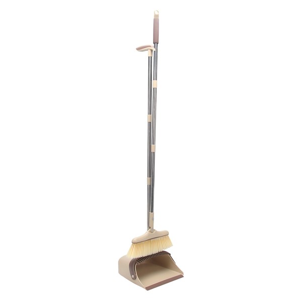 Sayene Broom and Dustpan Set,Long Handle Broom and Dustpan Set,Broom