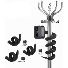 VOMENC 【Upgraded version】 Flexible Twist Mount for All-New Blink Outdoor Indoor Camera Blink Mini and Blink Indoor and Outdoor4 Camera (BLACK 3PACK)