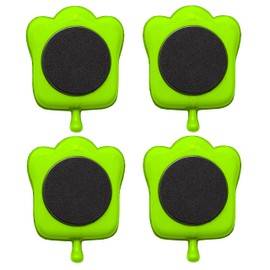 Heavy Duty Furniture 4 Sliders for Easy and Safe Moving, Appliance Roller Suitable for Sofas, Couches and Refrigerators, Adjustable Height (Green Rollers Only)