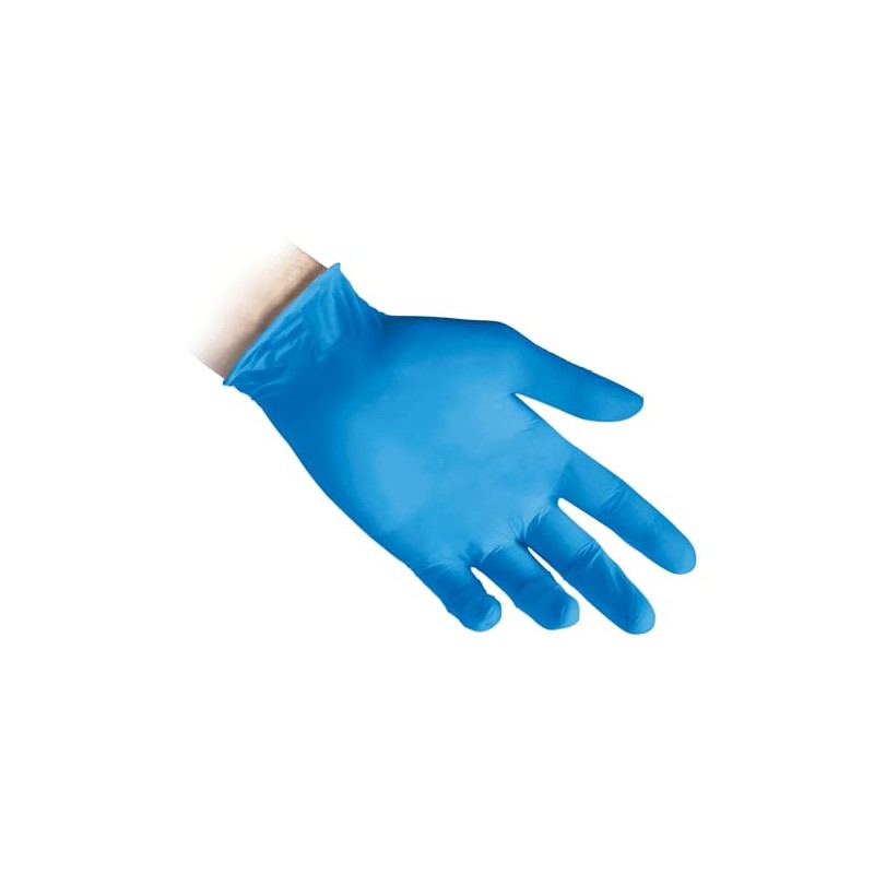 Reflexx N80B/XS Powder-Free Nitrile Gloves Size 3.2 (M) Size XS