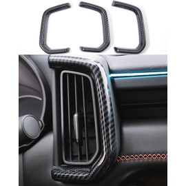 Birbenben for 2023 2024 Mazda CX-50 Central Control Air Conditioning Outlet Cover, Carbon Fiber Pattern Interior Cover Trims Sport Accessories for Mazda CX50 CX 50 2024 2023