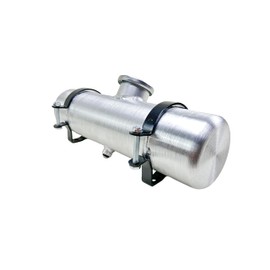 JSD 0.72 Gallon Aluminum Gas Tank4 x 15 Center Fill 1/4" NPT Outlet For Golf Cart ,Mini Bike