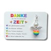 Kunterbunte Zeit Schutzengel Schlüsselanhänger DANKE Geschenk Abschied Erzieherin Kita Kindergarten