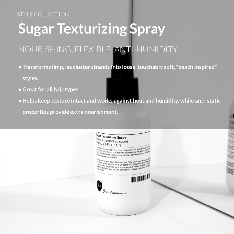 Number 4 Sugar Texture Spray for Hair, Wavy Hair Products,