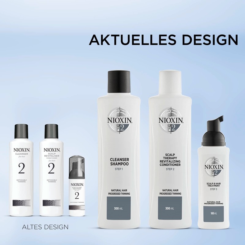 Nioxin System 2 Starter Set for Natural Hair 340 ml