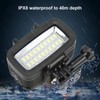 40m Underwater Video Fill Night Light IPX8 Waterprooof Dive Light