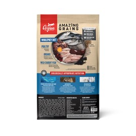 ORIJEN ORIJEN Amazing Grains Original Dry Dog Food, High Protein Dog Food, Fresh or Raw Ingredients