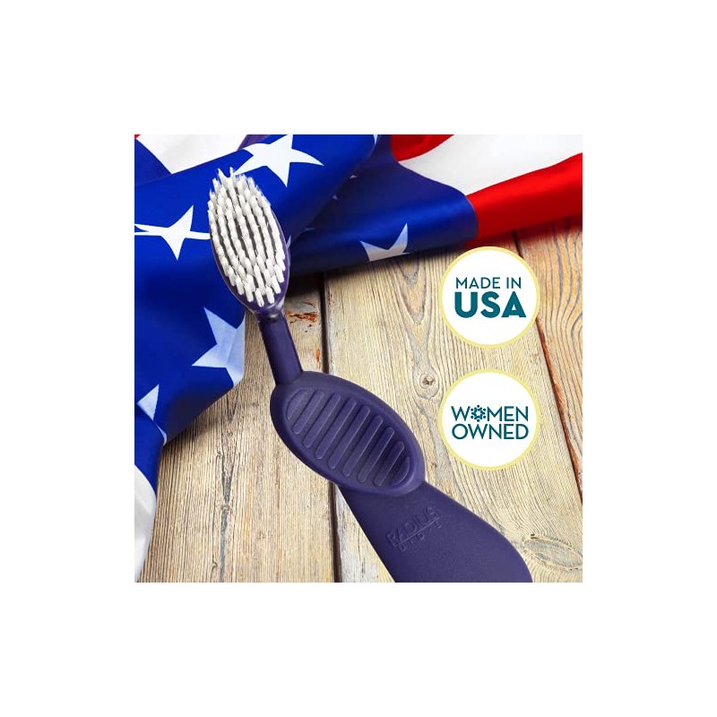 Radius Cepillo Polvo Flexible Cerdas Suaves Bpa Aceptado Por Ada