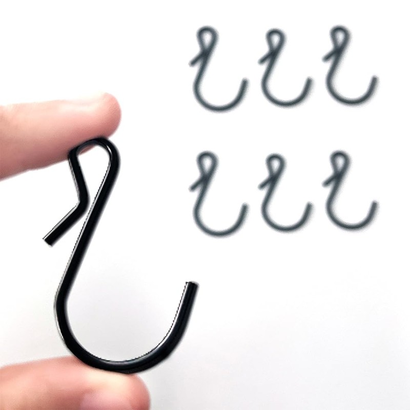 XINGSUI 40 Pieces s Hooks, Detachable Metal Hooks, Multifunctional Hooks