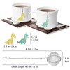 PUSCOBSY Dinosaur Tea Infuser Set - Elevate Your Tea Experience