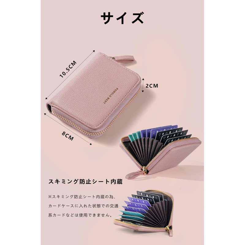 Pomelo Best Credit Card Case, Card Holder, Commuter Holder, Skimming