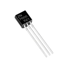 10pcs Robojax 2N7000 MOSFET N-CHANNEL 60V 0.2 Amps TO-92