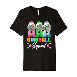 "Gumball Squad" Funny Gumball Machine Premium T-Shirt