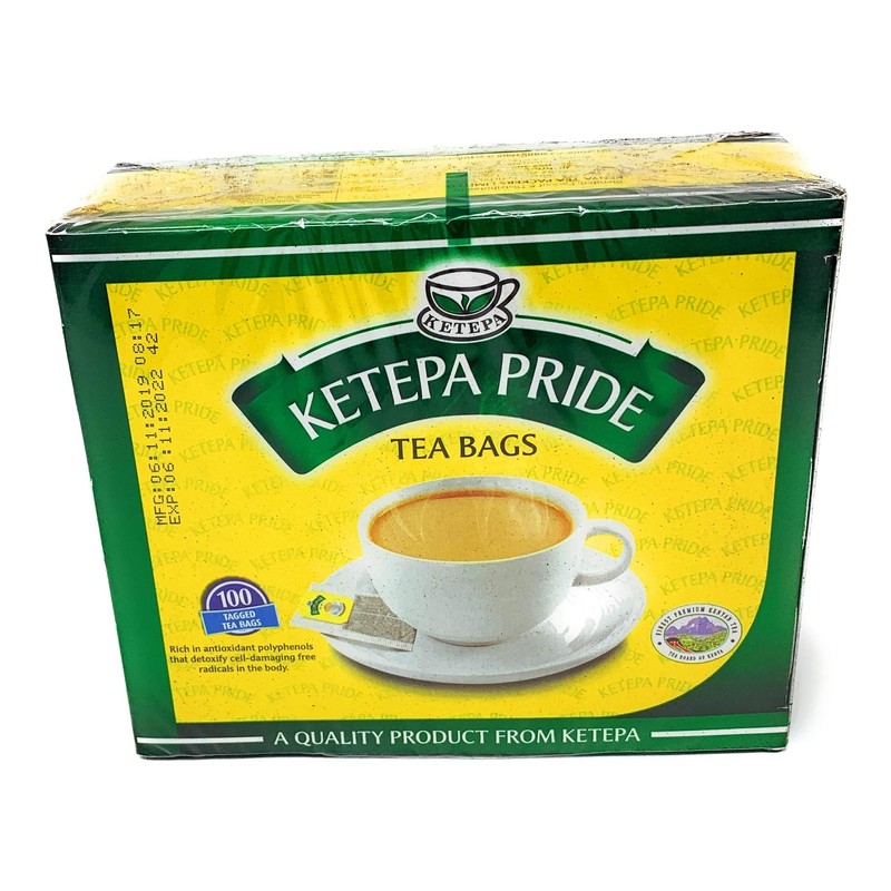 Ketepa Pride Standard Pack, 200g, 100 Tagged Teabags