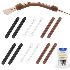 Agarre antideslizante para las orejas, para las patillas de los ojos, de silicona suave, con ganchos para las orejas, antideslizante, brasier de las mangas, elástico para anteojos de sol, almohadilla