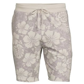 No Boundaries Men’s Drawstring Pocket Lounge Shorts Neutral Palms NWT MED 32-34