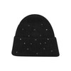 Caviotess Warm Wool Beanie Hats for Women Girls Sparkly Rhinestones