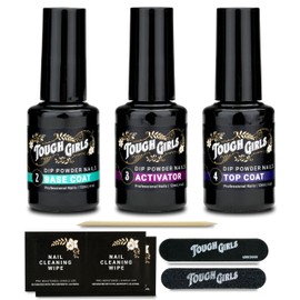 TOUGH GIRLS | Dip Powder | Base Coat, Activator, & Top Coat 12ml (3-Pack)