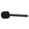Wireless Mic Handheld Adapter with Windshield Foam Lightweight Interview Microphone