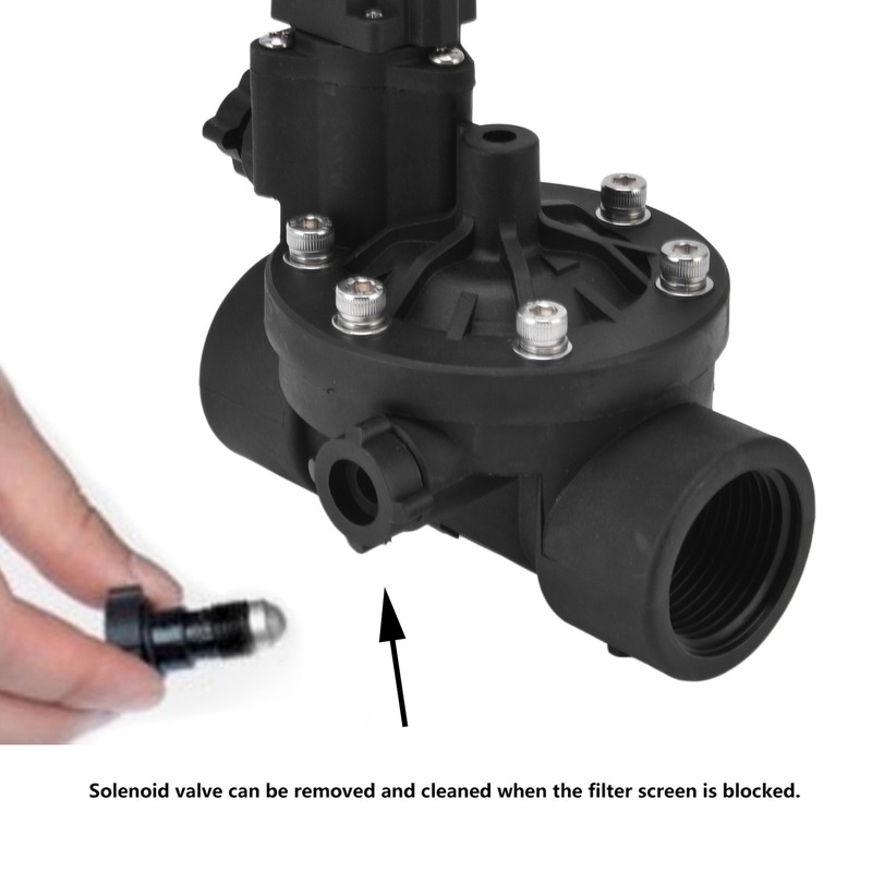G1 Internal Thread Irrigation Timer Solenoid Valve Pulse 9V Water
