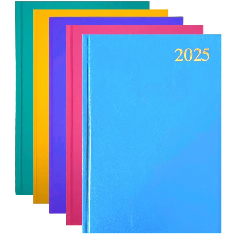 2025 Diary A4/A5/A6 Pastel Colour Fashion Diary Week to View,