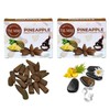 Pineapple Backflow Incense Cones - Total 20 Incense Cones Waterfall