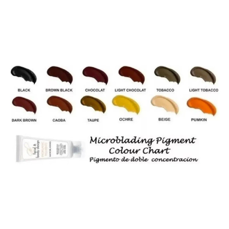 Pigmento Gb Inorganic Microblading + 5 Anillos