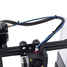Keyron PTFE Tube XS Series 2 Meters for 1.75mm Filament 3D Printer Teflon Tubes Low Friction Compatible with All 1.75mm PLA ABS 3D Printer Printing（2 x1 Meter）