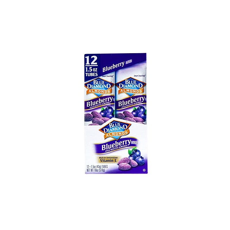Blue Diamond Almonds Blueberry 1.5oz 12 count