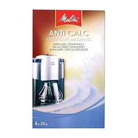 Melitta AntiCalc FilterCafe Machines 6 x 20 g